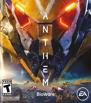 Anthem video game box
