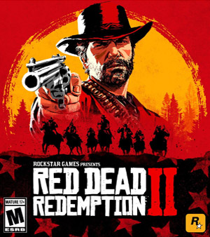 Red Dead 2 video game box