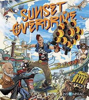 Sunset Overdrive video game box