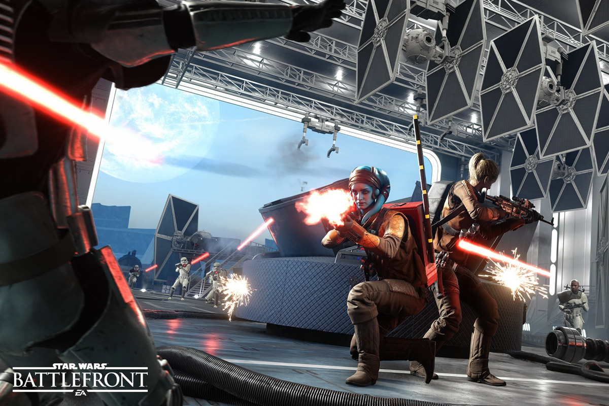 Artwork from EA's Star Wars Battlefront