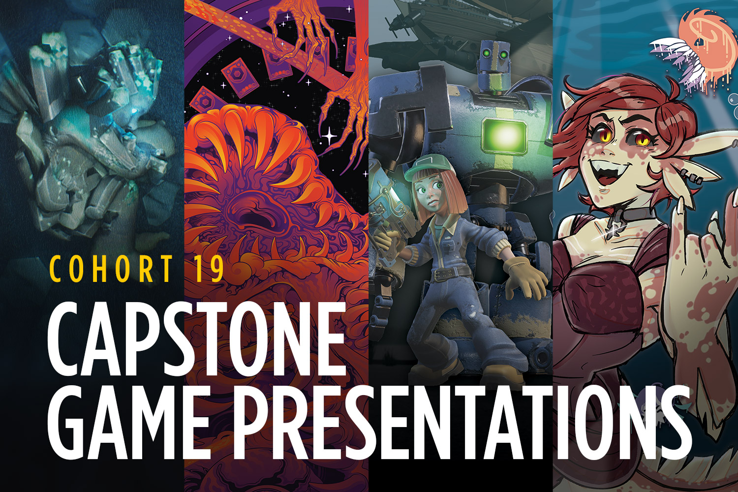 Capstone Game Presentations for Cohort 19