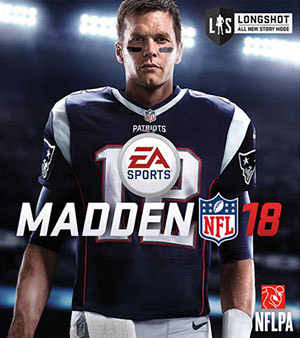 Madden 18 video game box