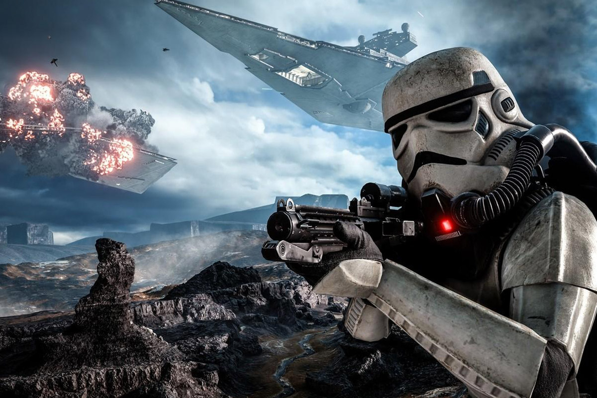 Artwork from EA's Star Wars Battlefront