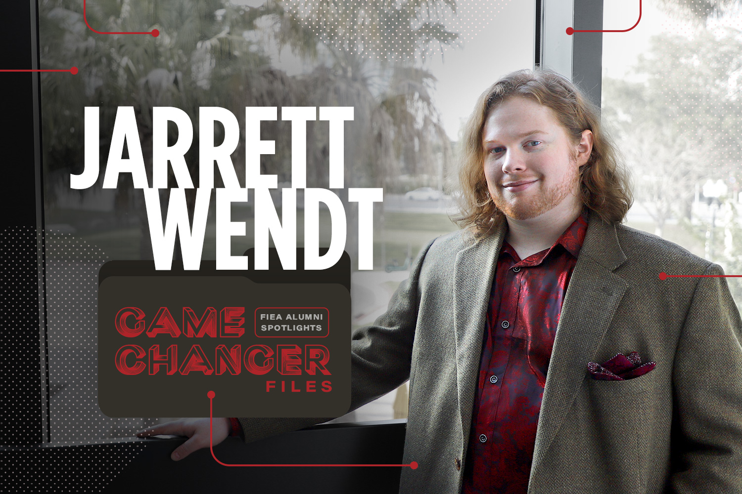 Jarrett Wendt '19 '20MS, Senior Software Developer at AMD and FIEA alumnus of Cohort 16.