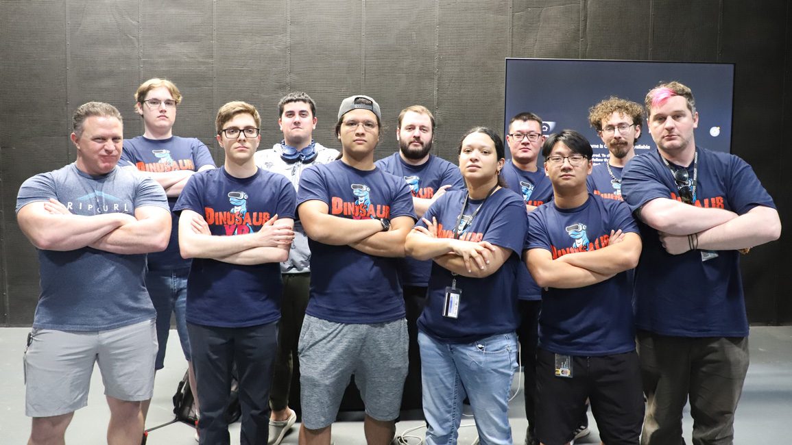 Dinosaur VR team photo