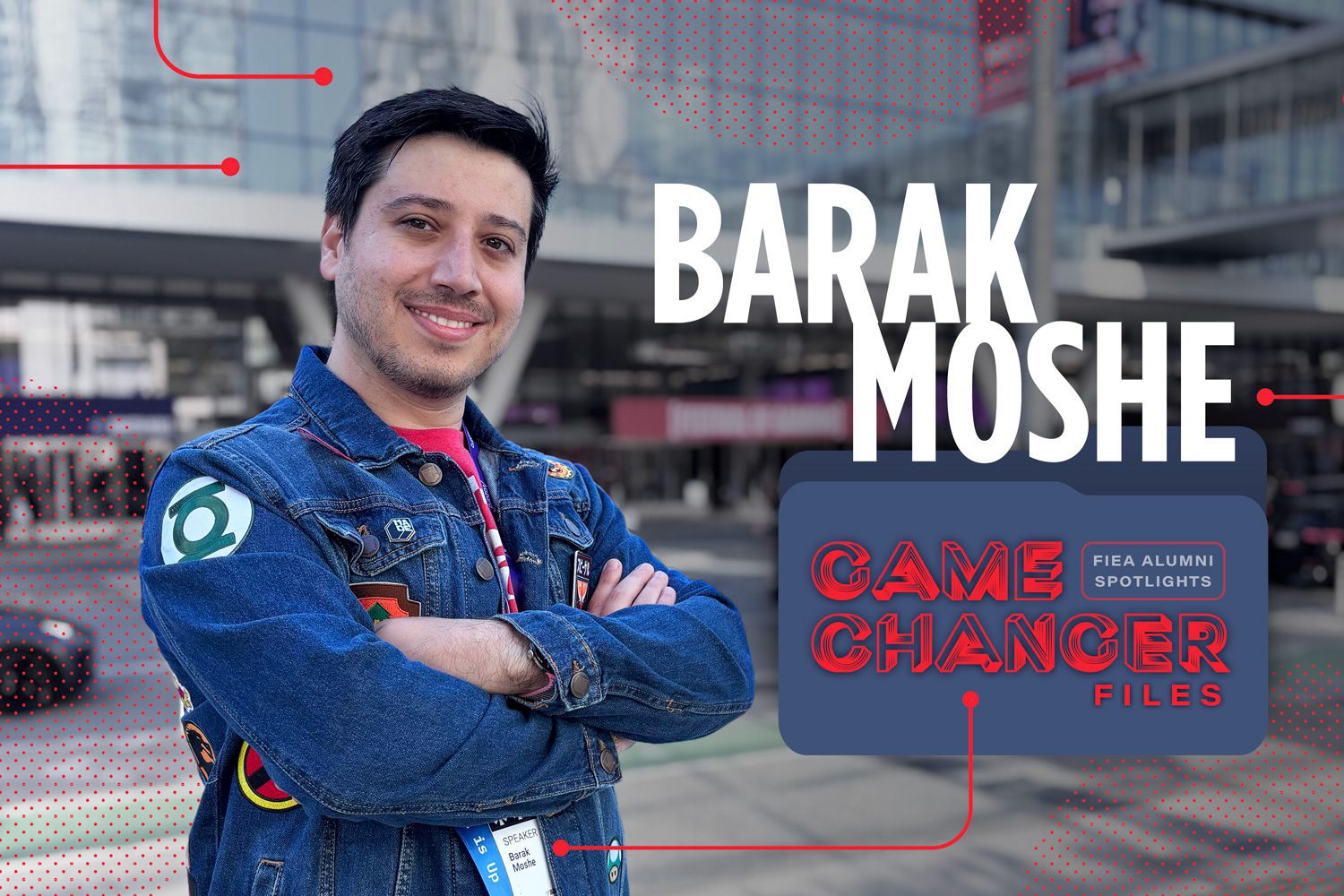 Barak Moshe '10 '11MS, Technical Artist at 
and FIEA alumnus of Cohort 7.
