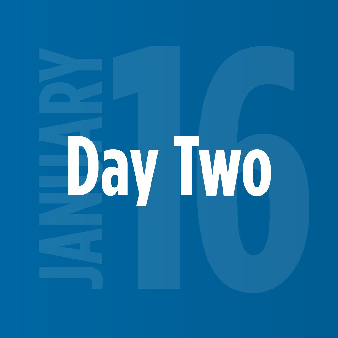 Day Two, January 17